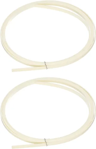 Vista 8 de MECCANIXITY Banda decorativa de plástico para guitarras 1650x1x0.5mm para guitarras acústicas y clásicas, negras, pack de 2