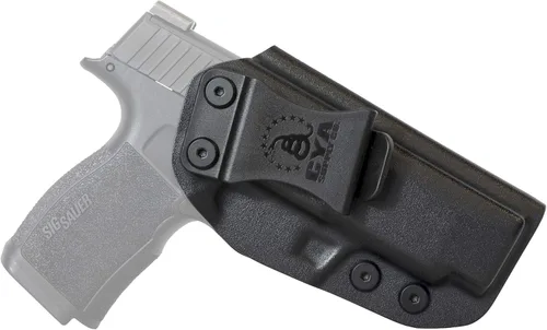 Vista 196 de CYA Supply Co. Base IWB Funda de transporte oculta propiedad de veteranos fabricada en Estados Unidos - Compatible