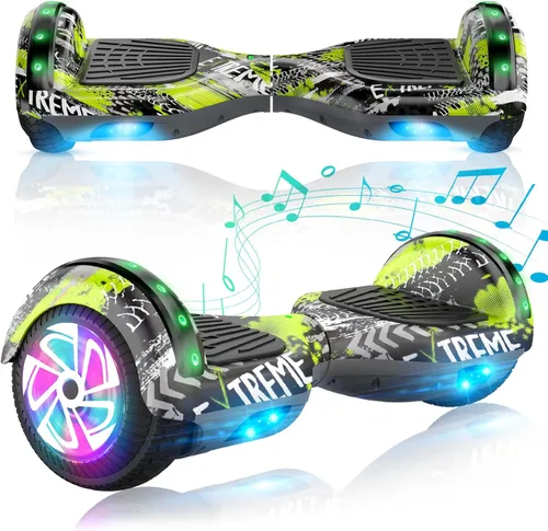 Vista 23 de CBD Scooter with Corlorful LED Lights,6.5" Wheels, Dual 300W Motor Scooter for Kids Girls Boys Adults, All Ages