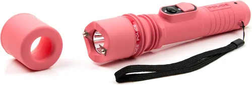 Vista 5 de POLICE Pistola aturdidora 305 con linterna LED, rosa