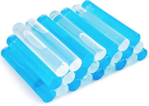 Vista 8 de 12 paquetes de cubitos de hielo reutilizables que cambian de color para bebidas, barra de hielo reutilizable para botellas de agua de congelación