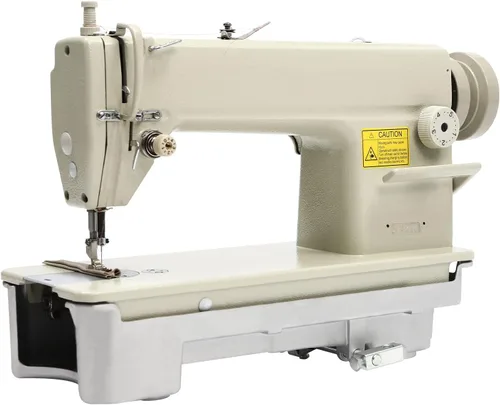 DDL-6150-H Máquina de coser industrial de punto recto Máquina de coser industrial de grado comercial para telas de cuero (motor no incluido)