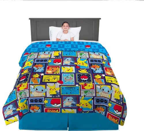 Vista 11 de Franco - Edredón de microfibra suave para niños, tamaño matrimonial, Blue's Clues