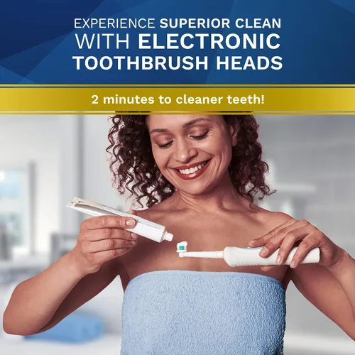 Vista 7 de Cabezales de repuesto compatibles con Oral B, paquete de 16 cabezales de cepillo de dientes Aster compatibles con Oral B Braun Professional