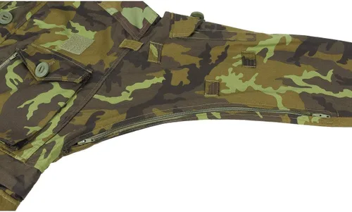 Vista 3 de MFH Chaqueta Commando Smock Bosque Checa Talla 3XL, Bosque Checa