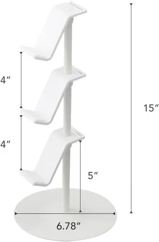 Vista 9 de YAMAZAKI Casa Smart Universal Ajustable Controlador De Juego StandTitular Del Controlador - Acero