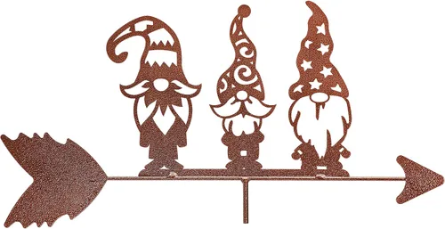 Vista 7 de SWEN Products Garden GNOME Veleta (montaje ajustable incluido)