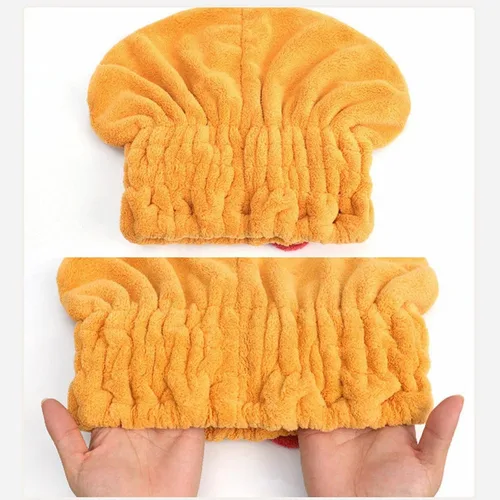Vista 3 de Toalla de pelo súper absorbente para mujer, toalla de microfibra de secado rápido, toalla de pelo súper absorbente, accesorios de baño para mujeres