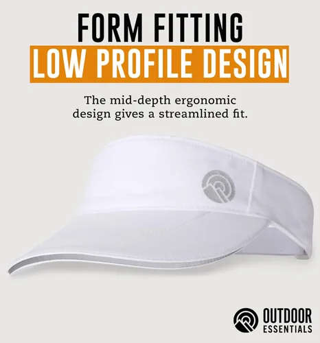 Vista 5 de Sun Visor Hat for Women & Men - Womens Visor, Tennis Visor, Golf Visor - Running Visor