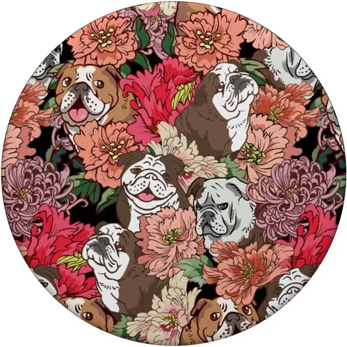 Vista 3 de Because English Bulldog PopSockets by Huebucket - PopSockets Grip and Stand for Phones and Tablets