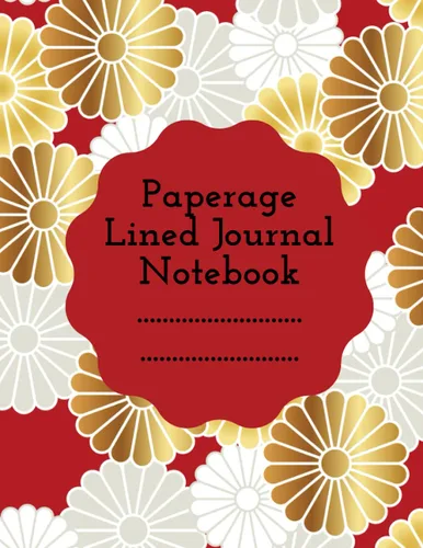 Paperage Lined Journal Notebook College Ruled Notebook, 120 Sheet - 8.5x11 inch