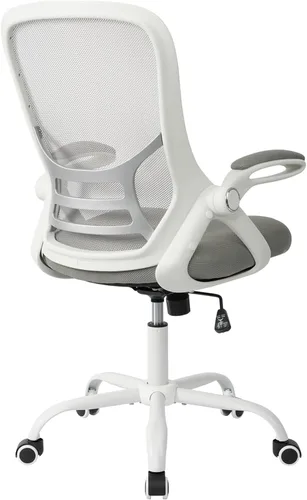 Vista 9 de HYLONE Silla de Oficina de Servicio Pesado de 400 libras, Silla de Escritorio Ergonómica con Asiento Engrosado de 5", Reposabrazos Ajustables
