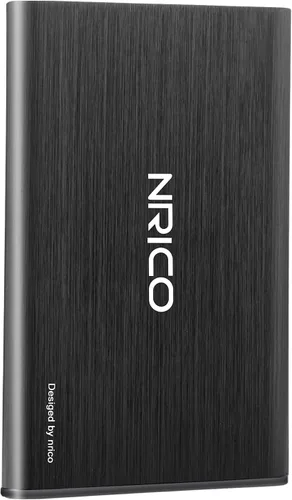 NRICO Disco duro externo portátil ultradelgado USB3.0 HDD Almacenamiento compatible para PC, computadora de escritorio, laptop, Mac, PS4, Xbox One