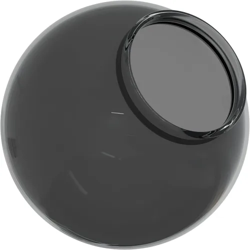 Vista 18 de KastLite Globo de poste de lámpara de acrílico de bronce de 6 pulgadas Textura suave con apertura sin cuello de 2.81 pulgadas Fabricado