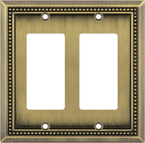 Vista 14 de Henne Bery Sunken Pearls Placa de Pared Decorativa de Servicio Pesado Placa de Interruptor Cubierta de Tomacorriente