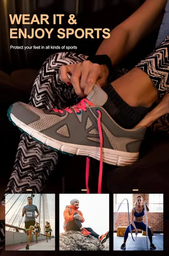 Vista 6 de CelerSport - Calcetines deportivos bajos al tobillo, deportivos (6 pares)