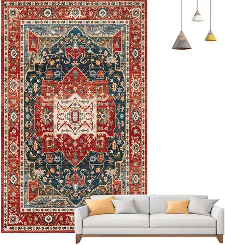 Vista 10 de Large Graphene Electric Heated Floor Mat, Electric Heated Area Rug with 60 Gear Adjustment Temperature, Plug in Heating Mat, for Home Office Study