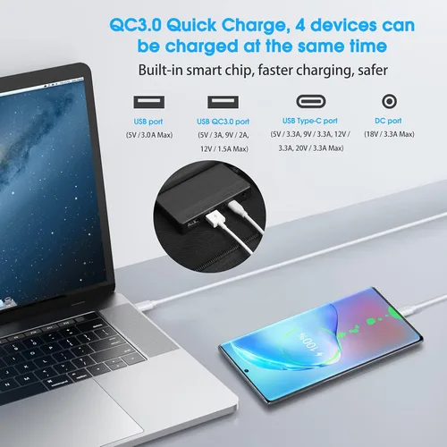 Vista 6 de MARBERO Panel Solar Portátil de 60W Panel Solar Plegable de 60 Vatios para Generadores Solares IP65 Impermeable 23% de Alta Eficiencia Puerto USB