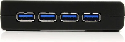 Vista 5 de StarTech. com Hub USB 3.0 SuperSpeed de 4 puertos con adaptador de corriente 5Gbps - Multipuerto portátil USB-A Dock IT Pro - Hub de expansión