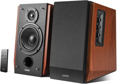 Vista 7 de Edifier R1700BT – Altavoz Bluetooth para estantería, monitores activos de estudio de campo cercano, bocinas alimentadas 2.0, configuración de caja
