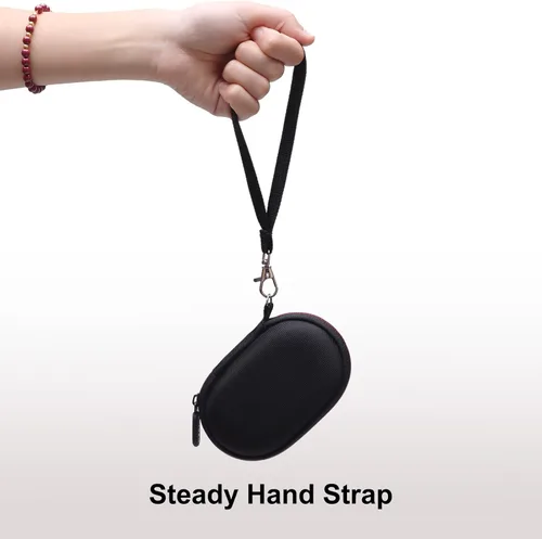 Vista 5 de Funda LTGEM Compatible con ratón Logitech POP y Pebble Mouse 2 M350s/M350/M355/M340/i345, Negro (Solo la funda)