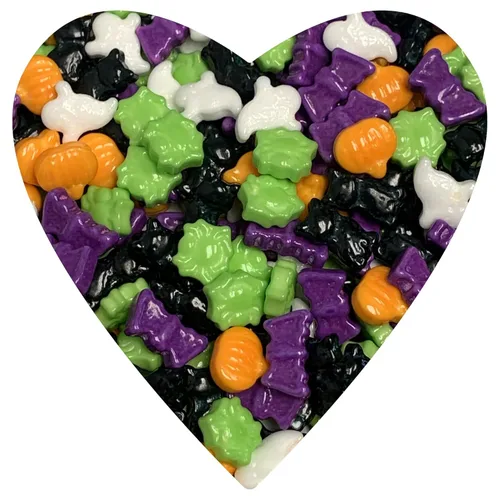 Vista 6 de COOL MOM SPRINKLES Gránulos de Halloween (4 onzas) – Gránulos temáticos de Halloween para decorar pasteles, cupcakes, galletas y postres – Mezclado