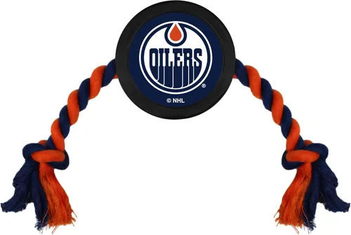 Vista 23 de Pets First Juguete de goma resistente para perros y gatos - NHL Washington Capitals - Remolcador de cuerda resistente para perros y gatos