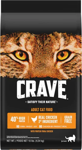 Vista 14 de Alimento seco para gatos CRAVE alto en proteína, sin cereales