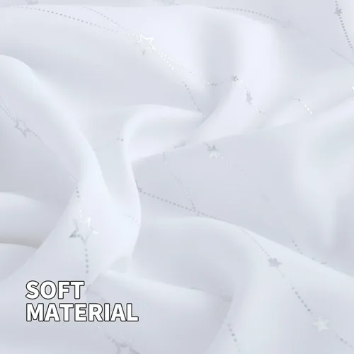 Vista 132 de BGment Cortinas cortas para ventanas, cortinas opacas pequeñas de 45 pulgadas para dormitorio, cortinas de oscurecimiento de habitación