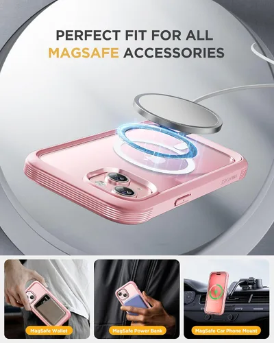 Vista 368 de Miracase - Funda para iPhone SE de 3ª/2ª generación 2022 2020 de cuerpo completo con protector de pantalla de vidrio integrado, resistente Negro