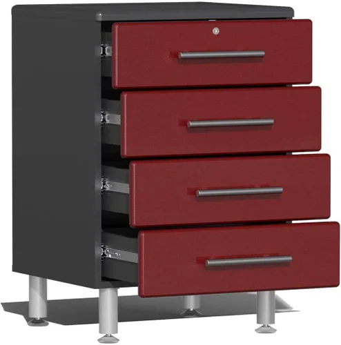 Vista 3 de Ulti-MATE UG25072R Kit de gabinete de 7 piezas en rojo rubí metálico