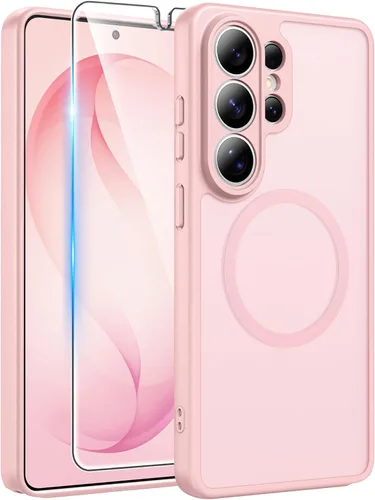 Vista 67 de FNTCASE Funda para iPhone Air: [Compatible con Magsafe] Fundas translúcidas mate con [protección completa de la cámara] [protector de pantalla]