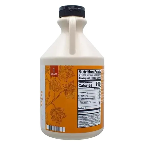 Vista 3 de Jarabe de arce orgánico, 32 onzas líquidas (32 onzas líquidas (paquete de 2)