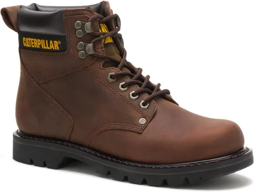 Vista 4 de CAT Botas de trabajo Second Shift con punta suave para hombre