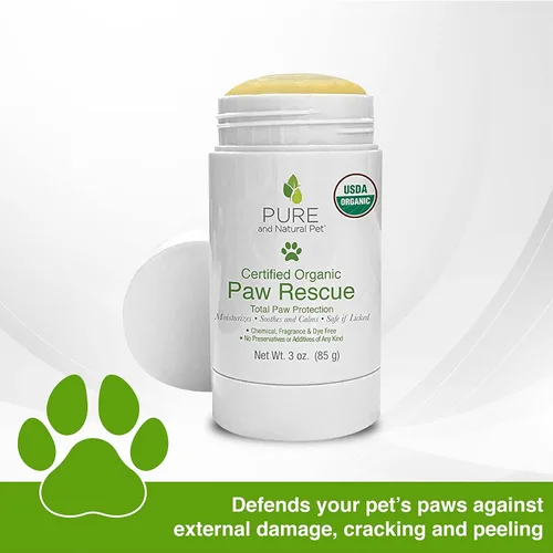 Vista 2 de Bálsamo orgánico certificado por USDA para rescate de patas/patas