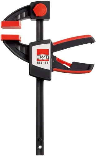 Vista 6 de BESSEY Serie EHK Micro 4 1/2" Abrazadera Estilo Gatillo, Abrazaderas de Carpintería de Una Mano de Acción Rápida para Trabajo de Madera