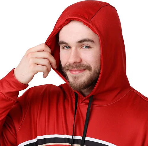 Vista 4 de FOCO NFL mens Nfl Team Color Bold Logo Hooded Pullover Hoodie