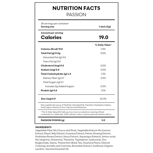 Vista 6 de FuXion Passion - Aumenta la energía y la vitalidad con pasión, elixir con infusión de guaraná (56)