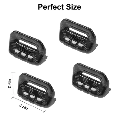 Vista 3 de CheroCar Cubierta de botón para interruptor de ventana Jeep JL, accesorios interiores para Jeep Wrangler JL JLU Gladiator JT 2018-2021