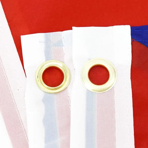 Vista 5 de ANJOR Bandera de Cuba de 3x5 Pies Banderas Nacionales Cubanas con Ojales de Latón 3 X 5 Pies