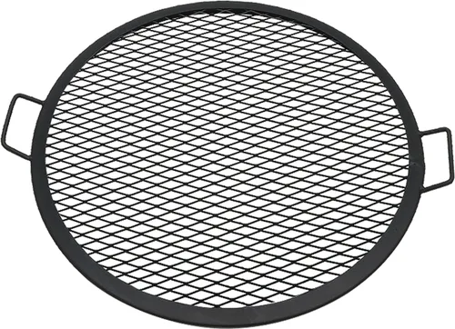 Vista 13 de Sunnydaze X-Marks Parrilla de cocción para fogata– varios tamaños disponibles., 22 pulgadas, Negro