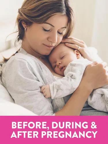 Vista 4 de Nature's Truth Vitaminas prenatales con ácido fólico 60 cápsulas Suplemento sin OMG y sin gluten