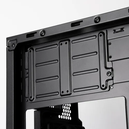 Vista 12 de Silverstone Technology CS382 chasis NAS Micro-ATX de 8 bahías SAS-12G / SATA-6G de alto rendimiento intercambiable en caliente, SST-CS382