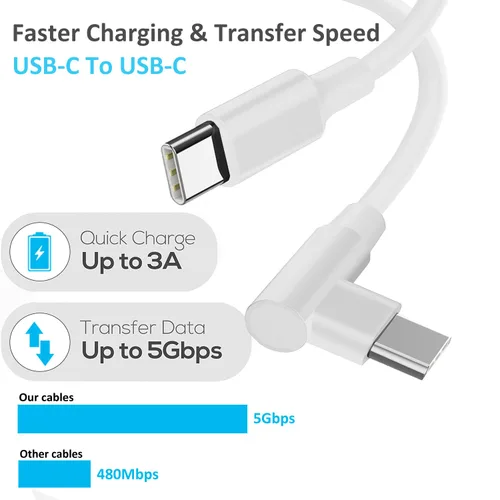 Vista 2 de ZUPIHOW Cable de enlace VR (16 pies16.4 ft) compatible con Oculus Quest 2Pro1, accesorios de cable de auriculares VR para juegos de Steam VR, cable