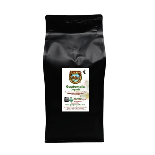 Vista 8 de Café orgánico bajo en ácido, grano entero, sin moho y apto para el estómago por Java Planet, café Black Magic Blend, tostado medio oscuro, sabor