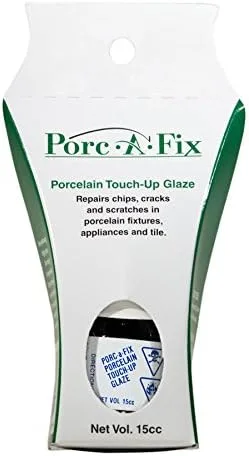 Porc-A-Fix Kit de retoque de porcelana para estándar americano (plata esterlina AS33)