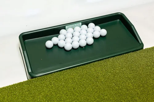 Country Club Elite® Bandeja de pelotas de golf – Bandeja de plástico de alto impacto de calidad comercial (el mismo producto exacto que
