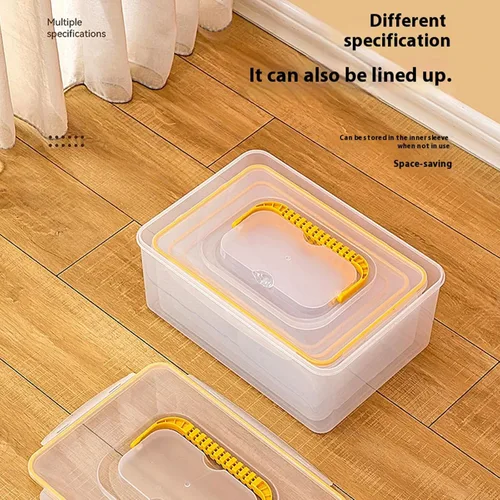 Vista 2 de Storage Boxes,Heavy Duty Organizers Tool Box for Workshops and Garages,Large Capacity Storage Box for Hardware Tool
