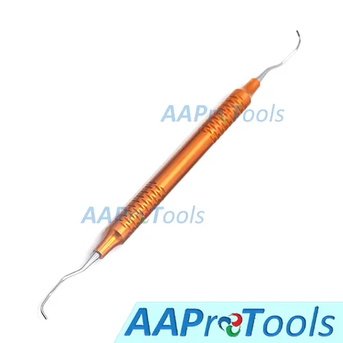 Vista 8 de Instrumentos dentales periodontales DN-2197 de Gracey Curetas del escalador multicolor 7EA
