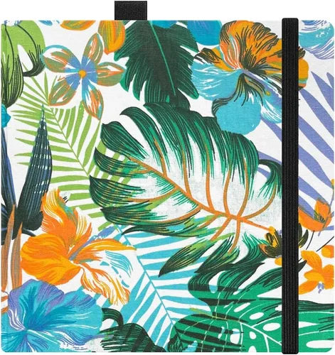 Vista 21 de Mifuner Square 5x5 Bleedproof Marker Paper Pad,110 GSM Alcohol Ink Bristol Paper Sketchbook,Handmade Journal 88 Sheets (176 Pages) Markers Ink